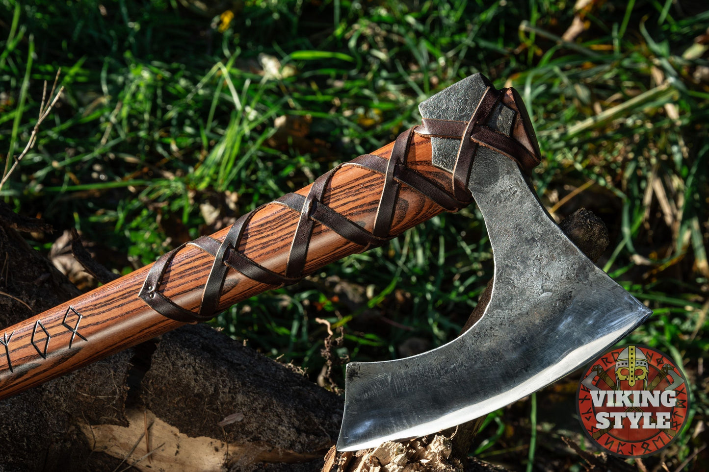 Traditional Viking Bearded Axe