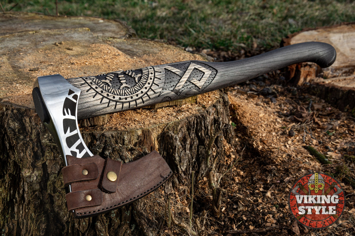 Helm of Awe Viking Axe - Othala