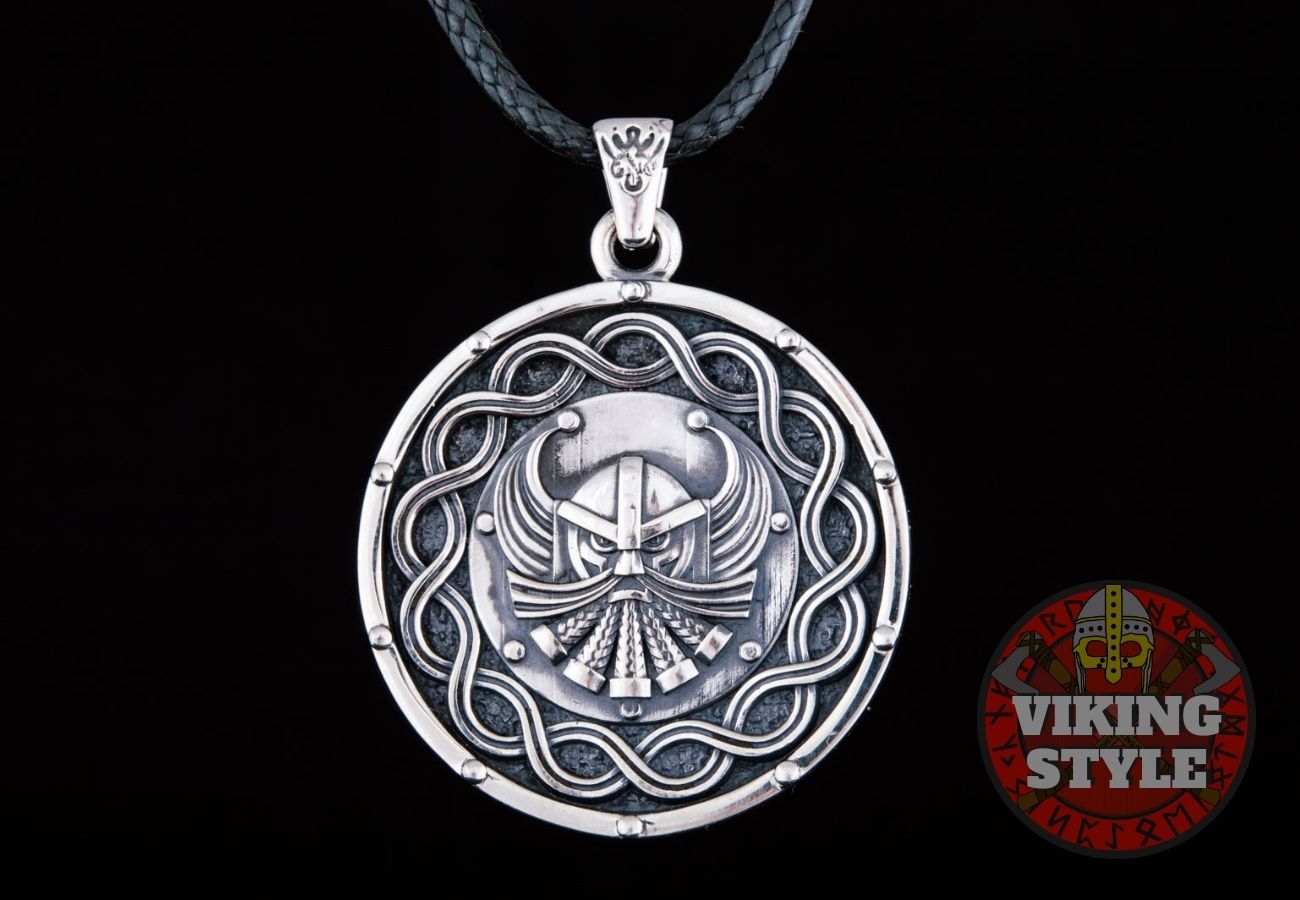 Allfather Pendant - Odin, 925 Silver