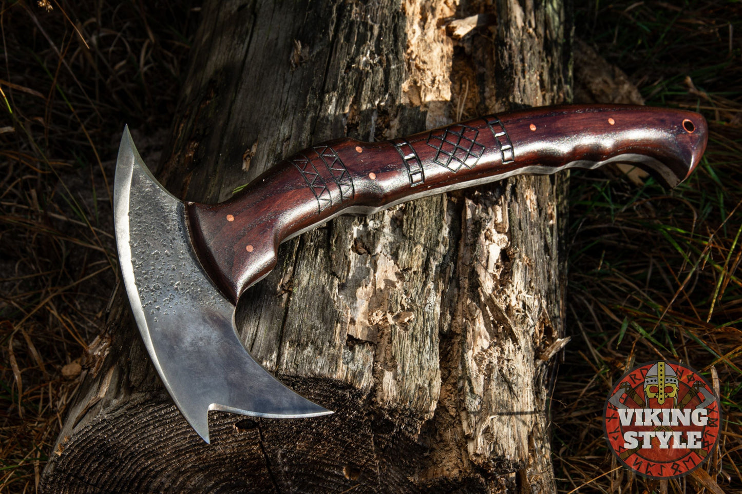 Handmade Throwing Axe - Tomohawk Skarde