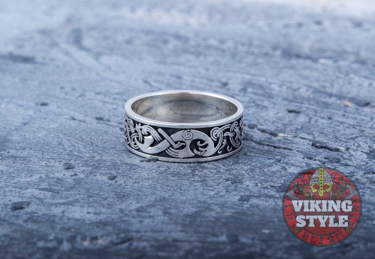 Norse Ring V - 925 Silver