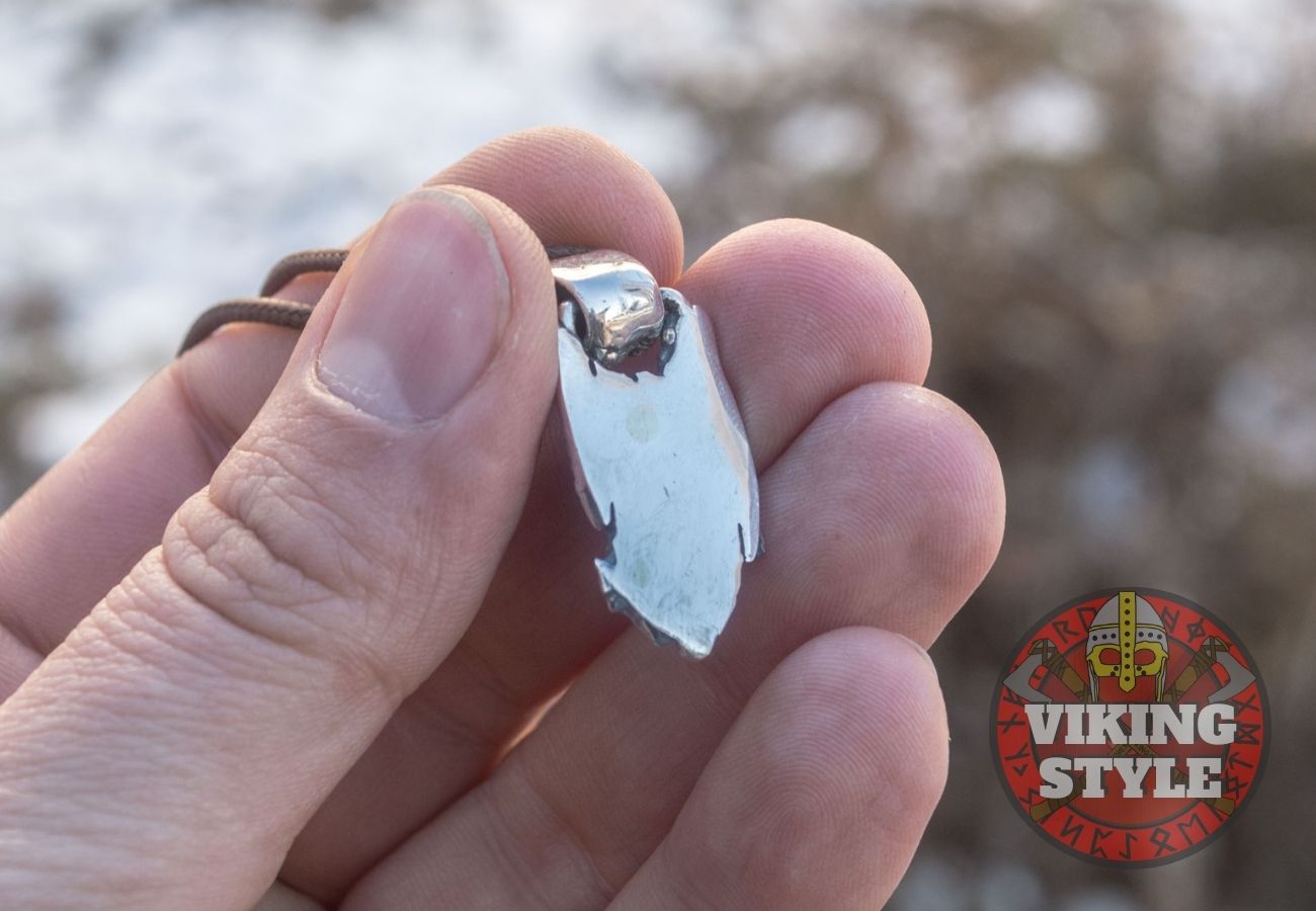 Rune Pendant - Algiz, 925 Silver