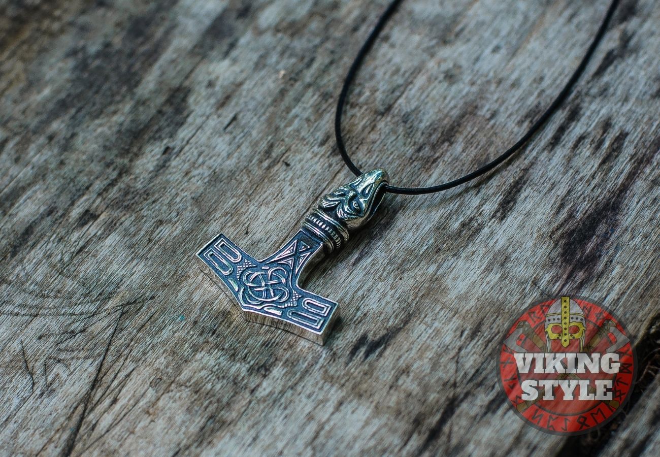 Mjölnir Pendant - Eagle, 925 Silver