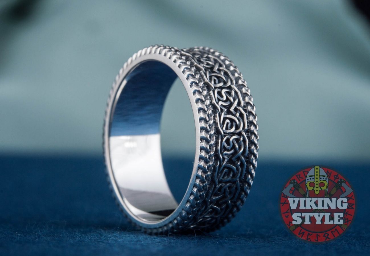 Norse Ring VII - 925 Silver