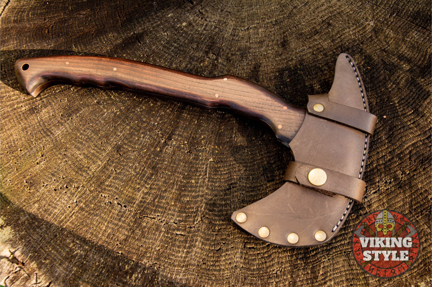 Handmade Throwing Axe - Tomohawk Skarde