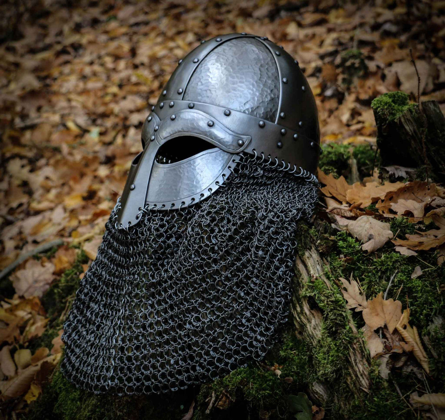 Reinforced Metal Viking Helmet