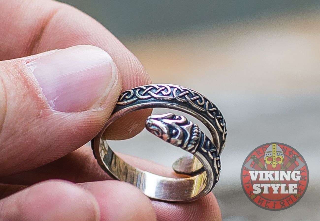 Adjustable Ring - Endless Knot, 925 Silver