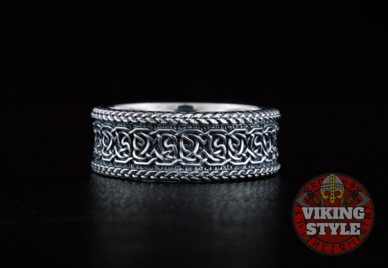 Norse Ring VII - 925 Silver