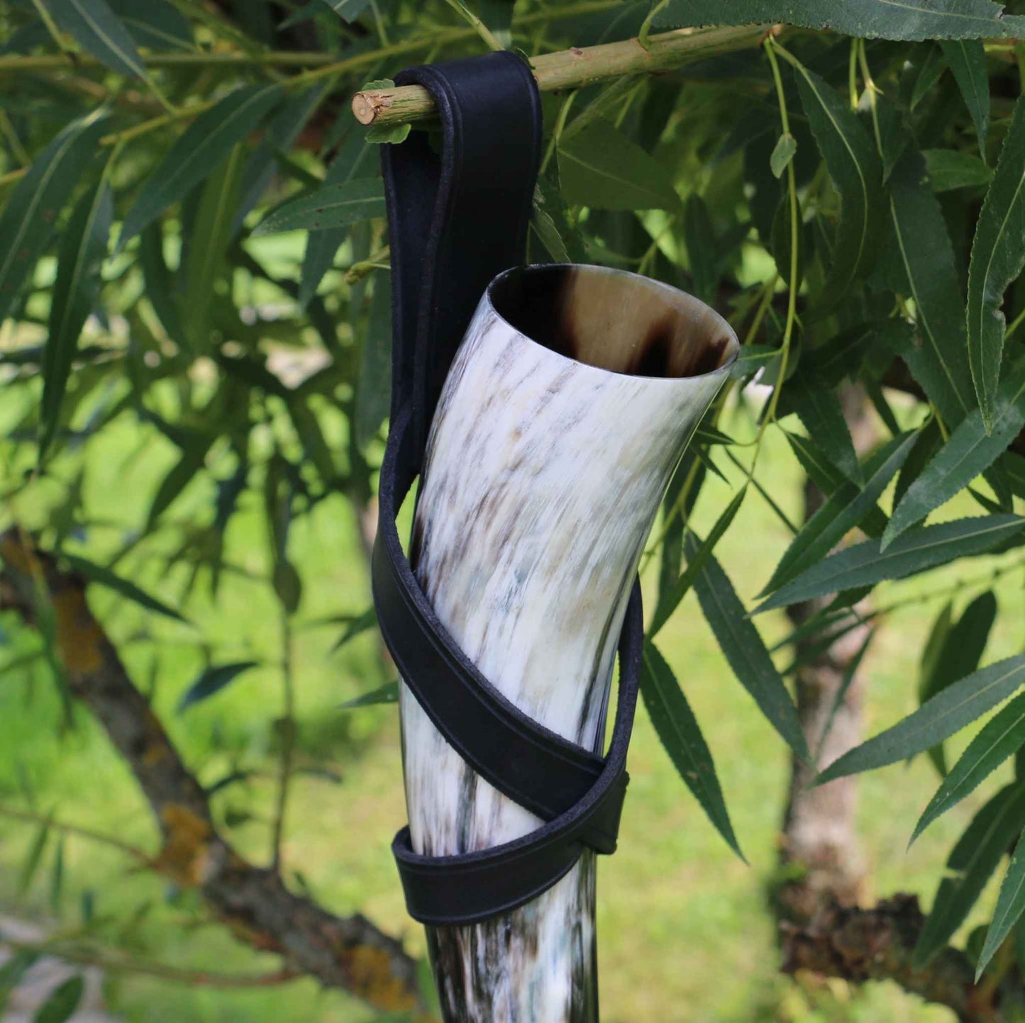 Leather Horn Holder