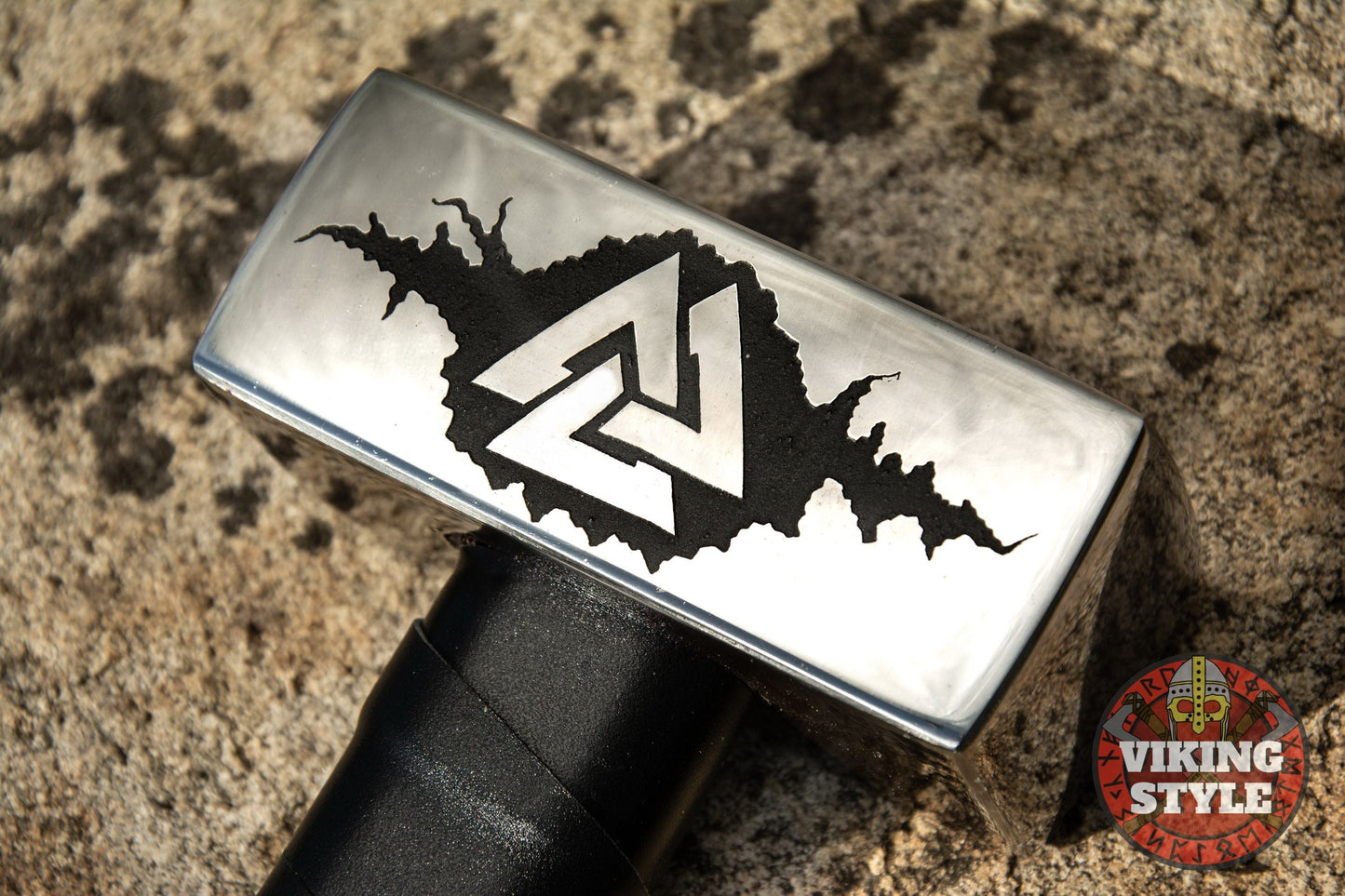 Handmade Viking Hammer - Valknut