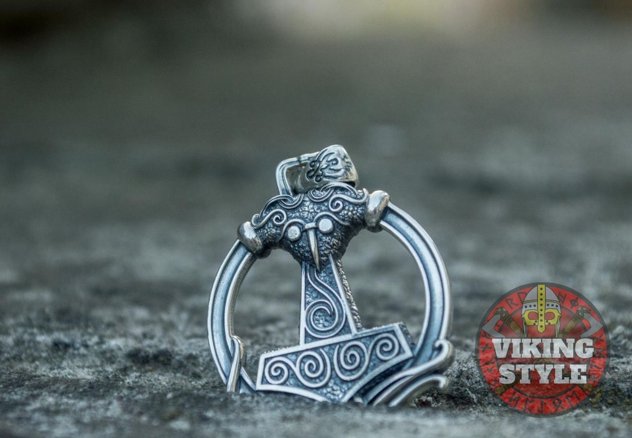 Mjölnir Pendant - Erikstorp, 925 Silver