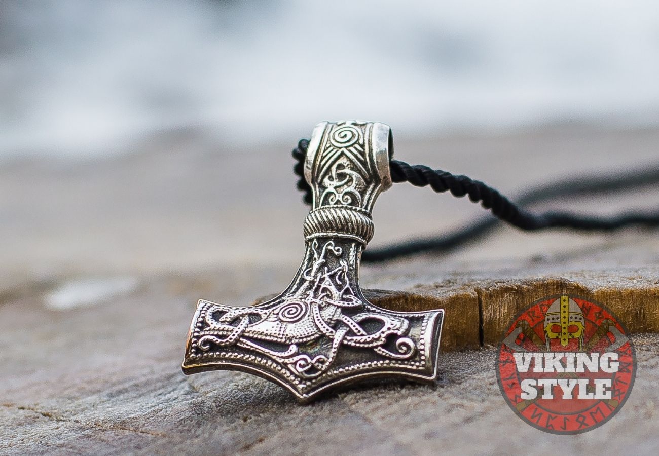 Large Mjölnir Pendant - Mammen, 925 Silver