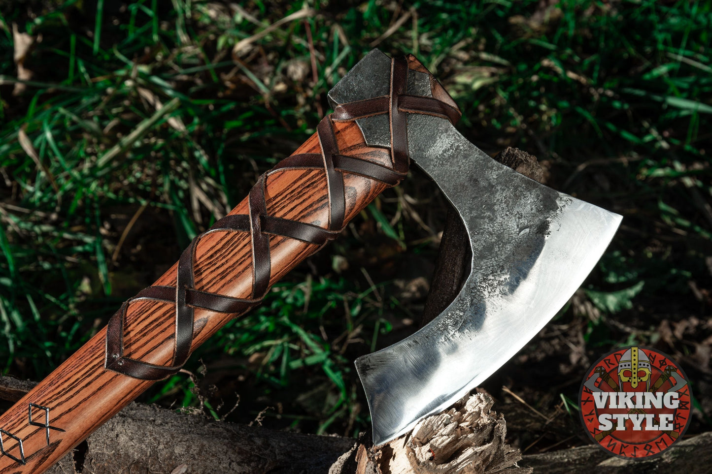 Traditional Viking Bearded Axe
