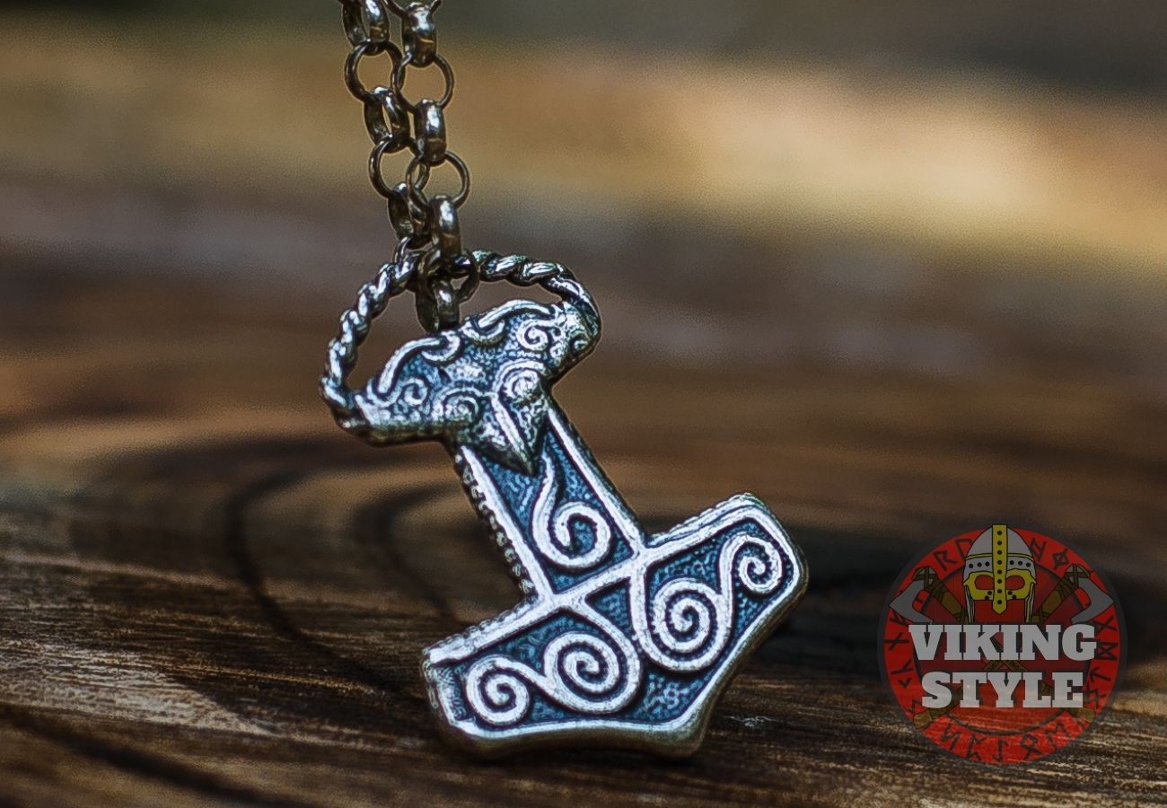 Mjölnir Pendant II - Erikstorp, 925 Silver