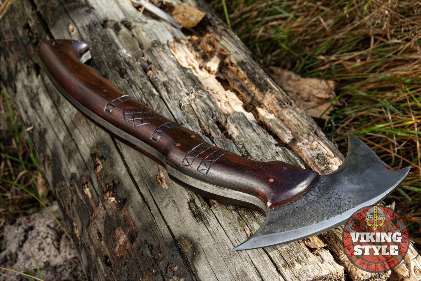 Handmade Throwing Axe - Tomohawk Skarde