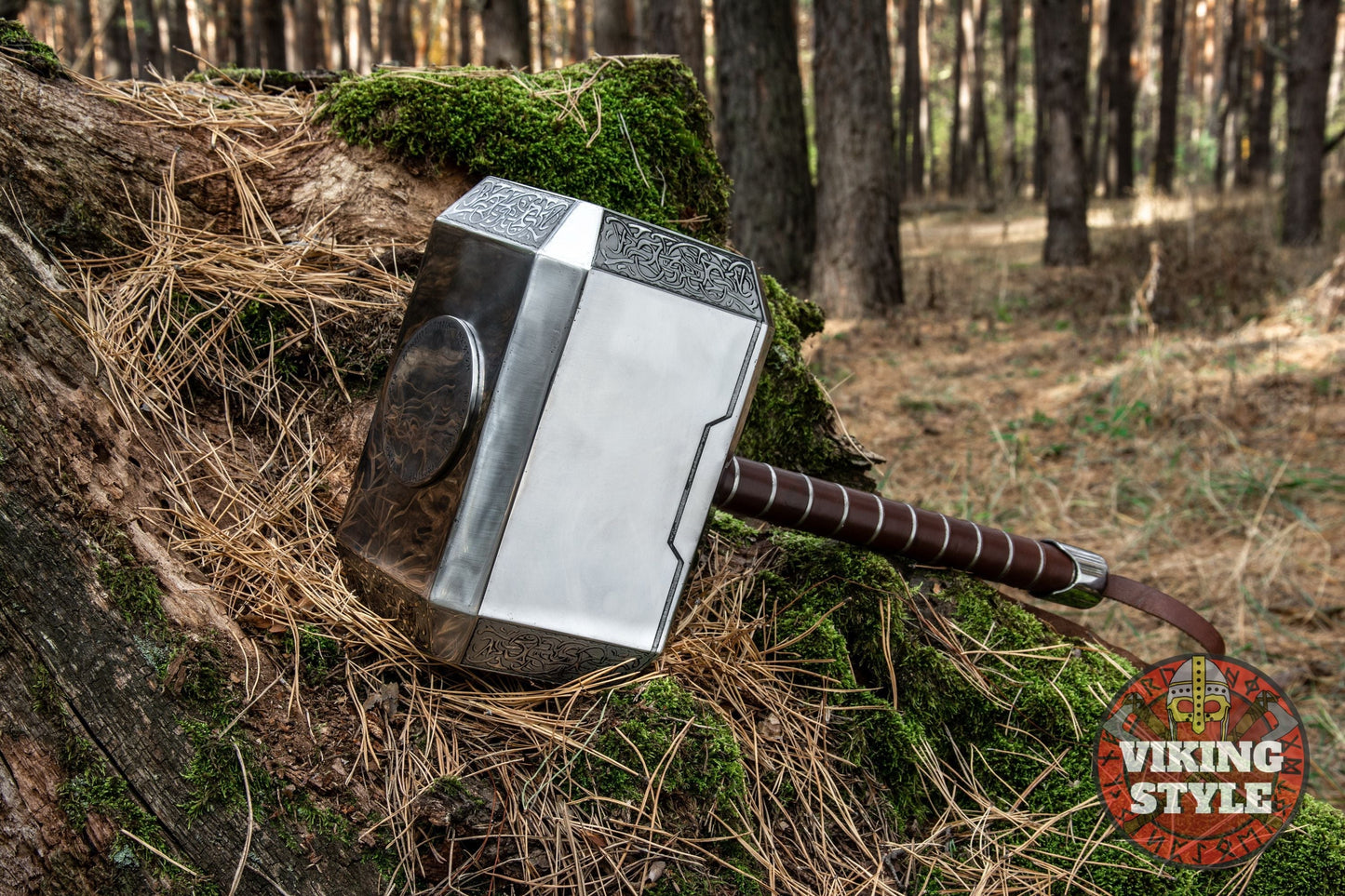Hand Forged Mjolnir - Full Size