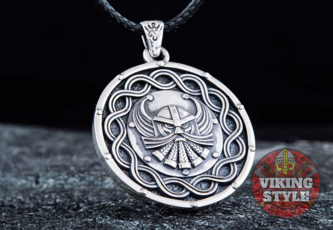 Allfather Pendant - Odin, 925 Silver