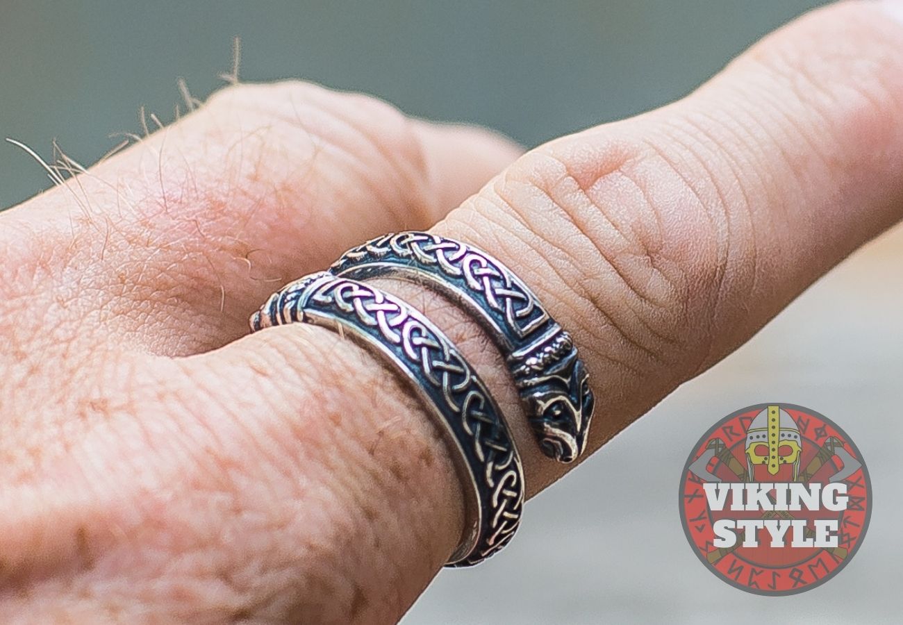 Adjustable Ring - Endless Knot, 925 Silver