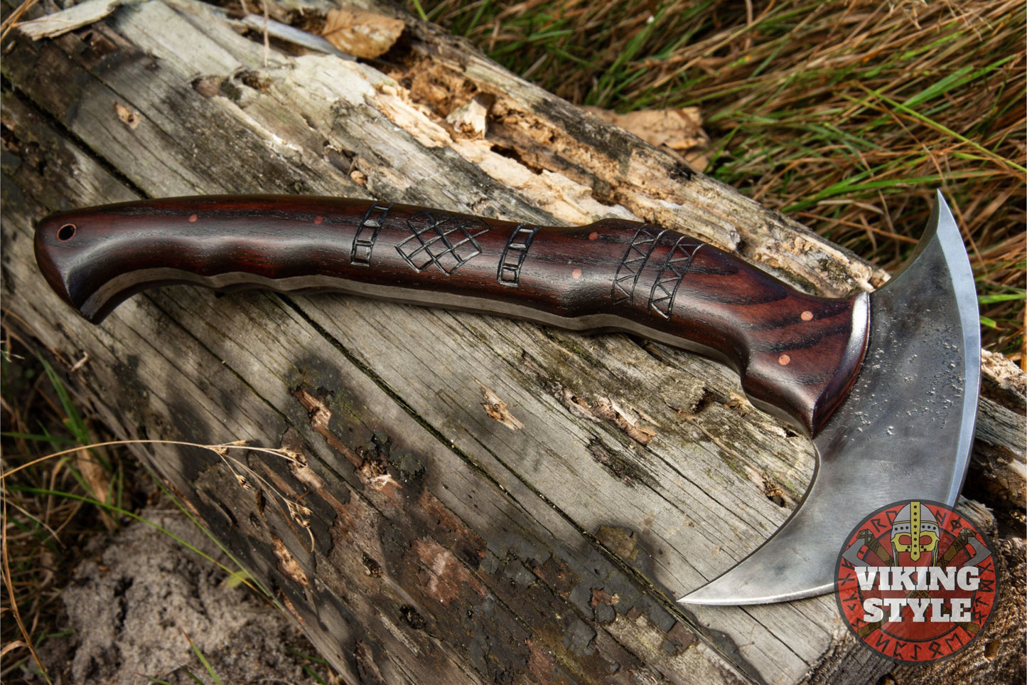 Handmade Throwing Axe - Tomohawk Skarde