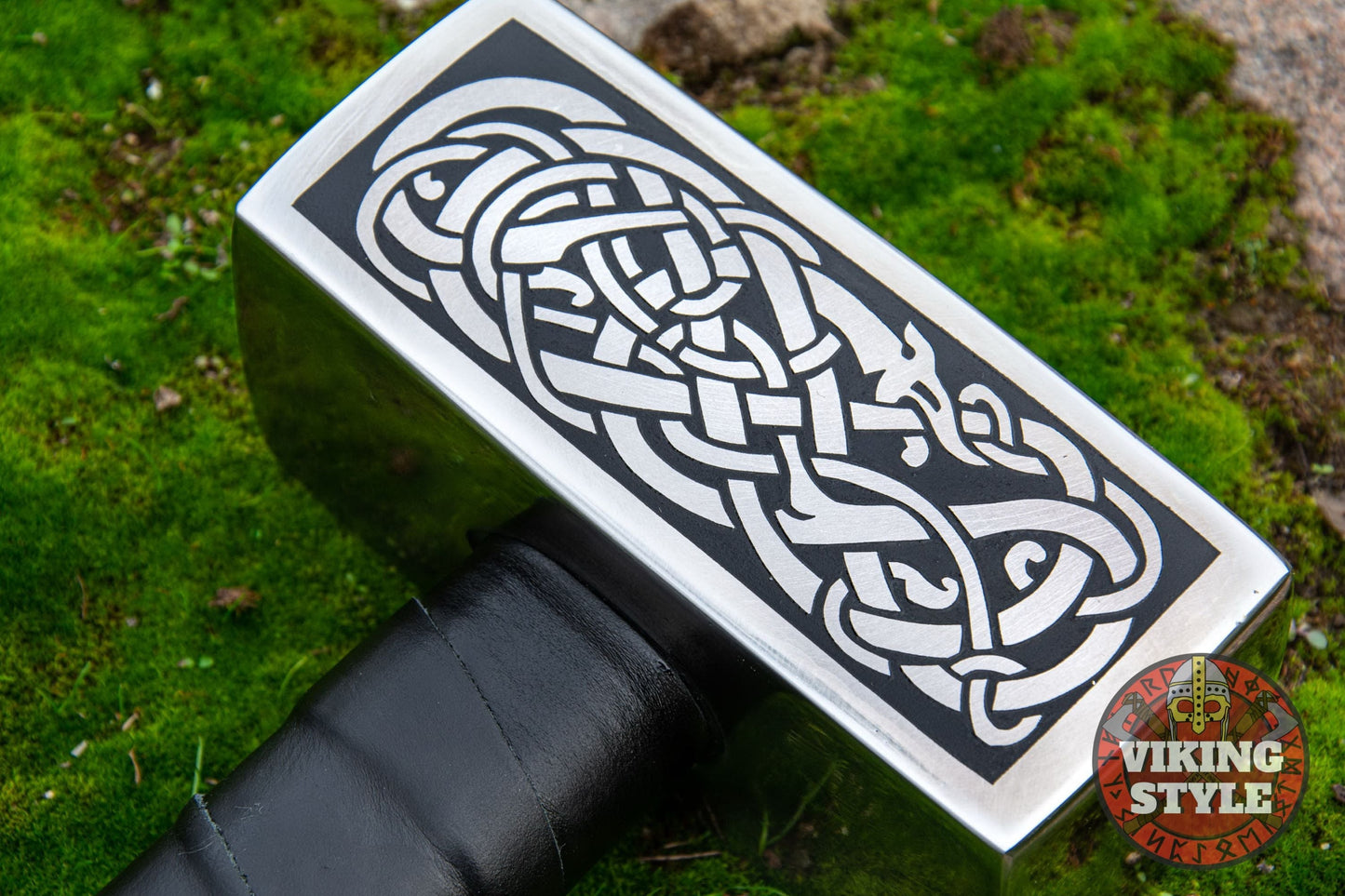 Handmade Viking Hammer - Jormungandr