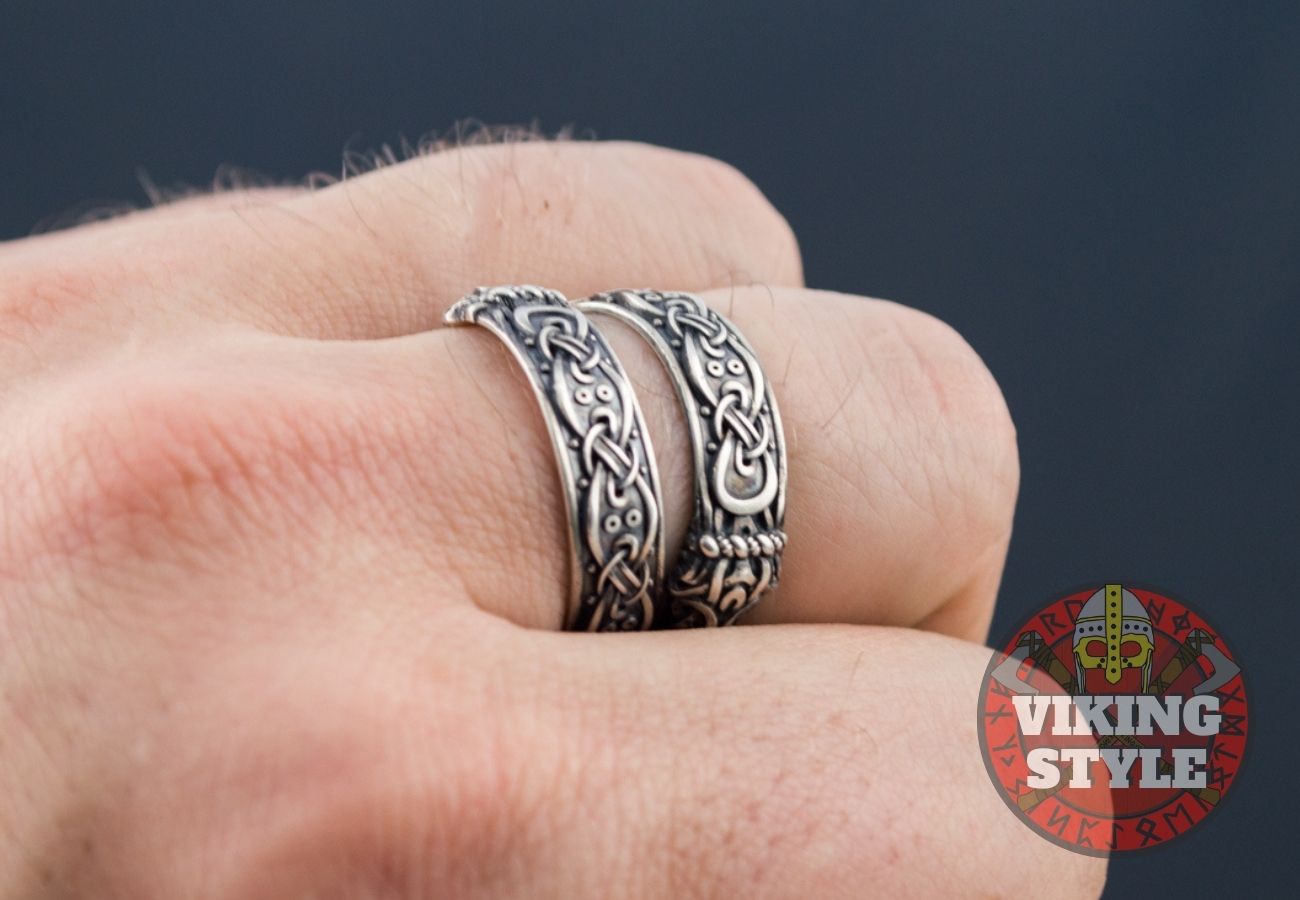 Adjustable Ring II - Endless Knot, 925 Silver