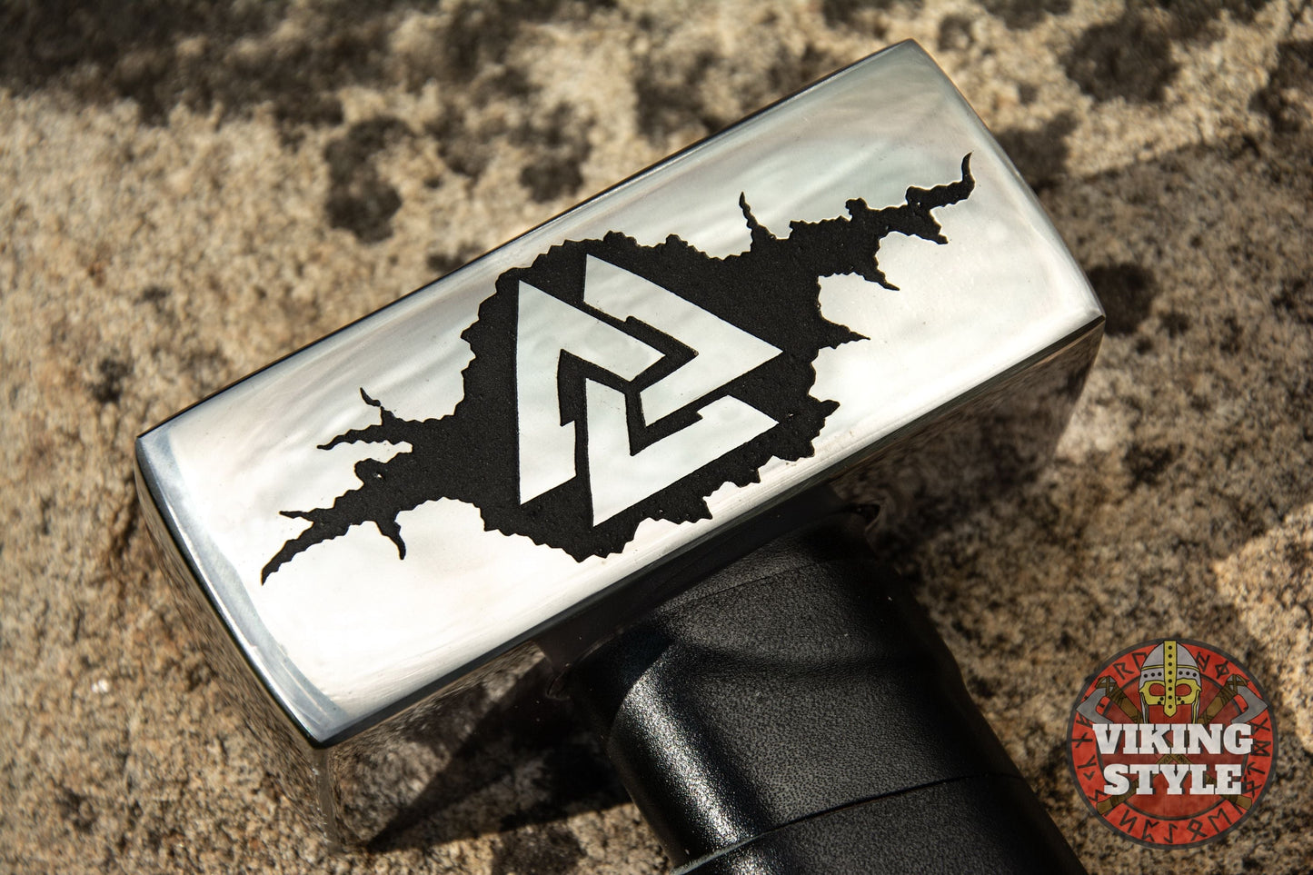 Handmade Viking Hammer - Valknut