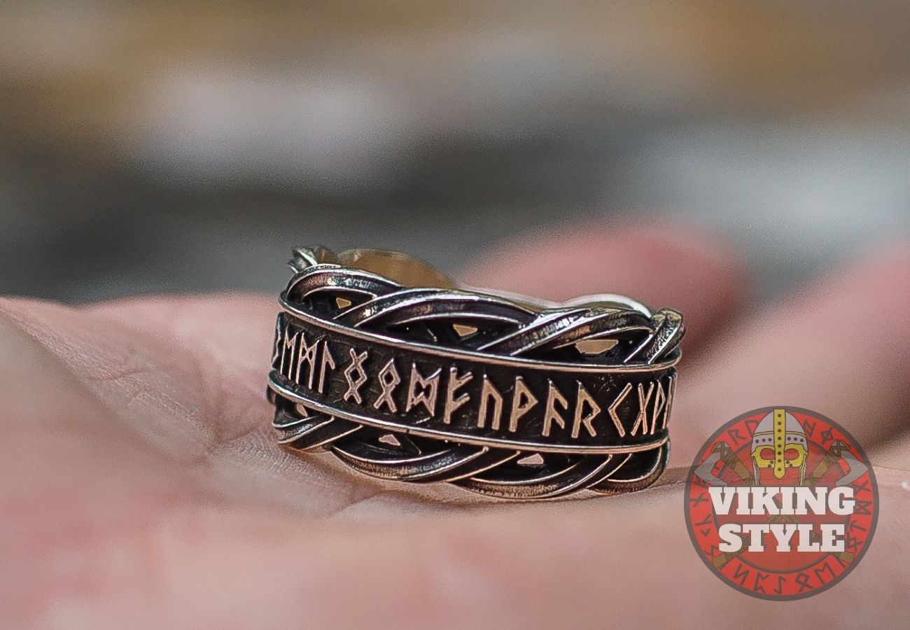 Runic Ring - Knot, 925 Silver