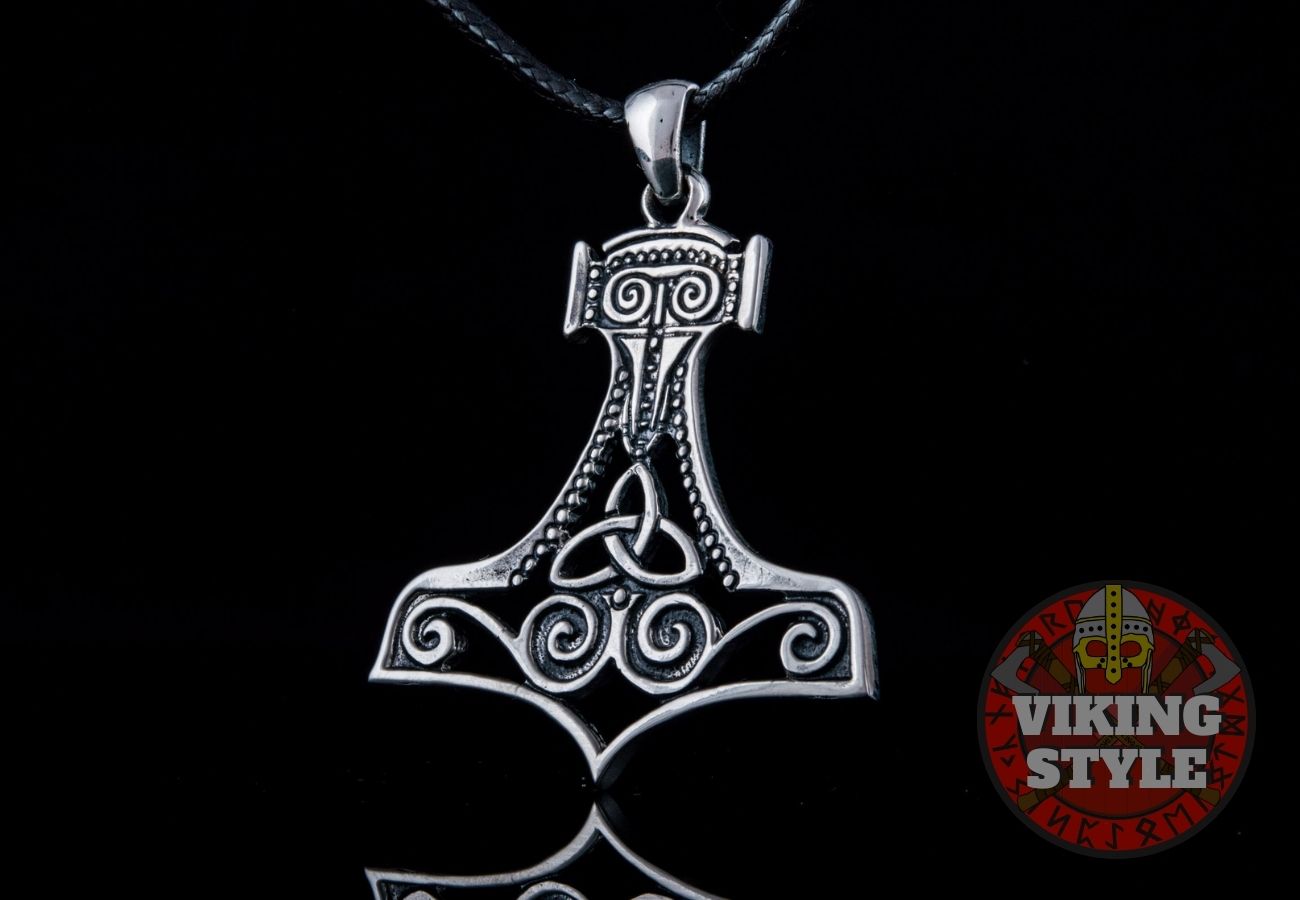 Mjölnir Pendant III - Erikstorp, 925 Silver