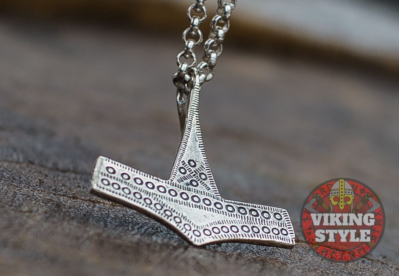 Mjölnir Pendant - Rosendal, 925 Silver