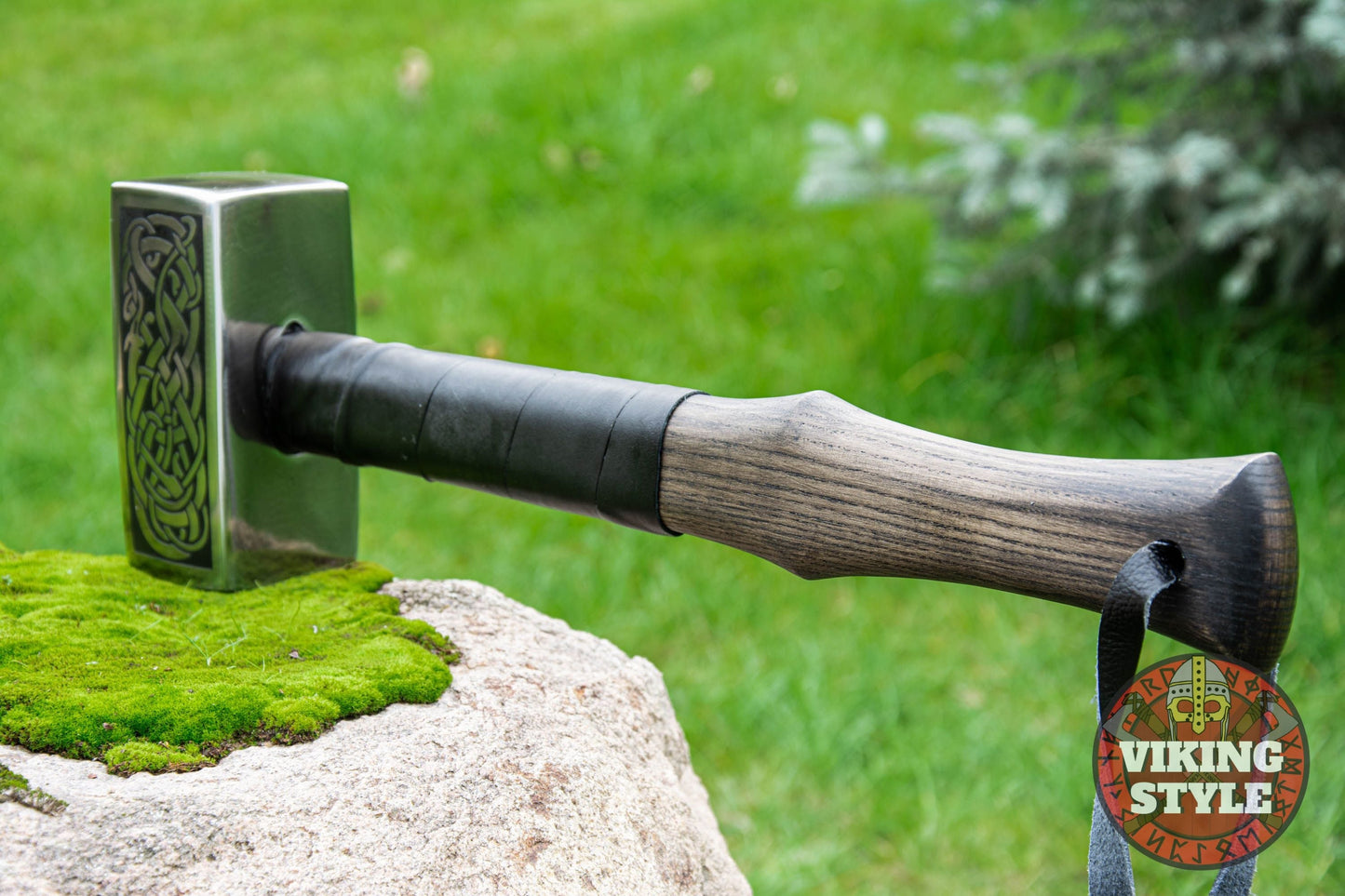 Handmade Viking Hammer - Jormungandr