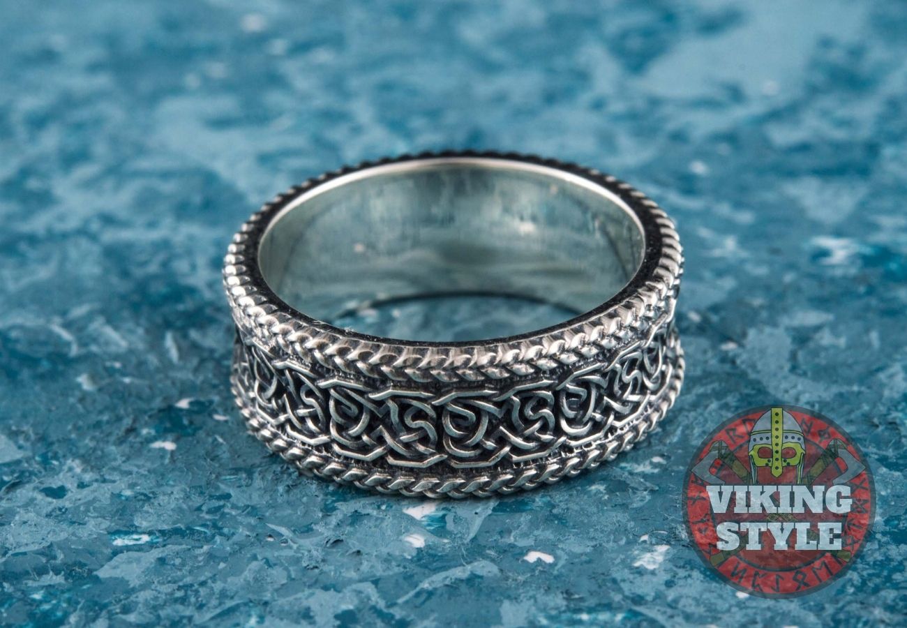 Norse Ring VII - 925 Silver