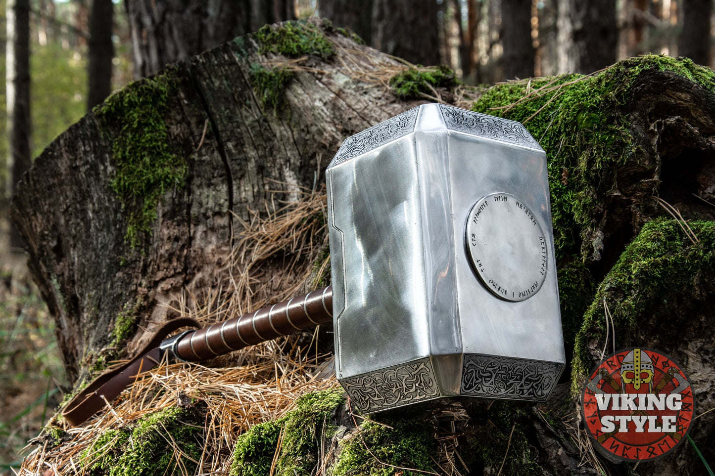 Hand Forged Mjolnir - Full Size