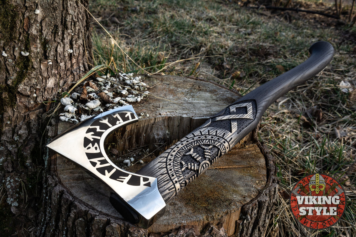 Helm of Awe Viking Axe - Othala
