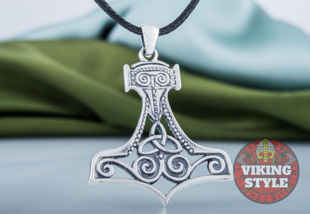 Mjölnir Pendant III - Erikstorp, 925 Silver