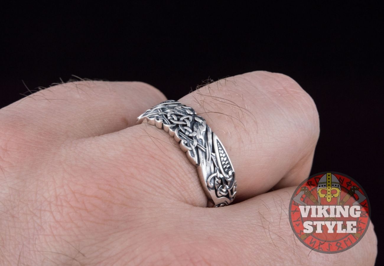 Norse Ring IV - 925 Silver