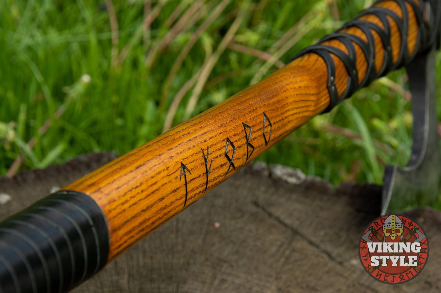 Double Sided Viking Axe - Havamal