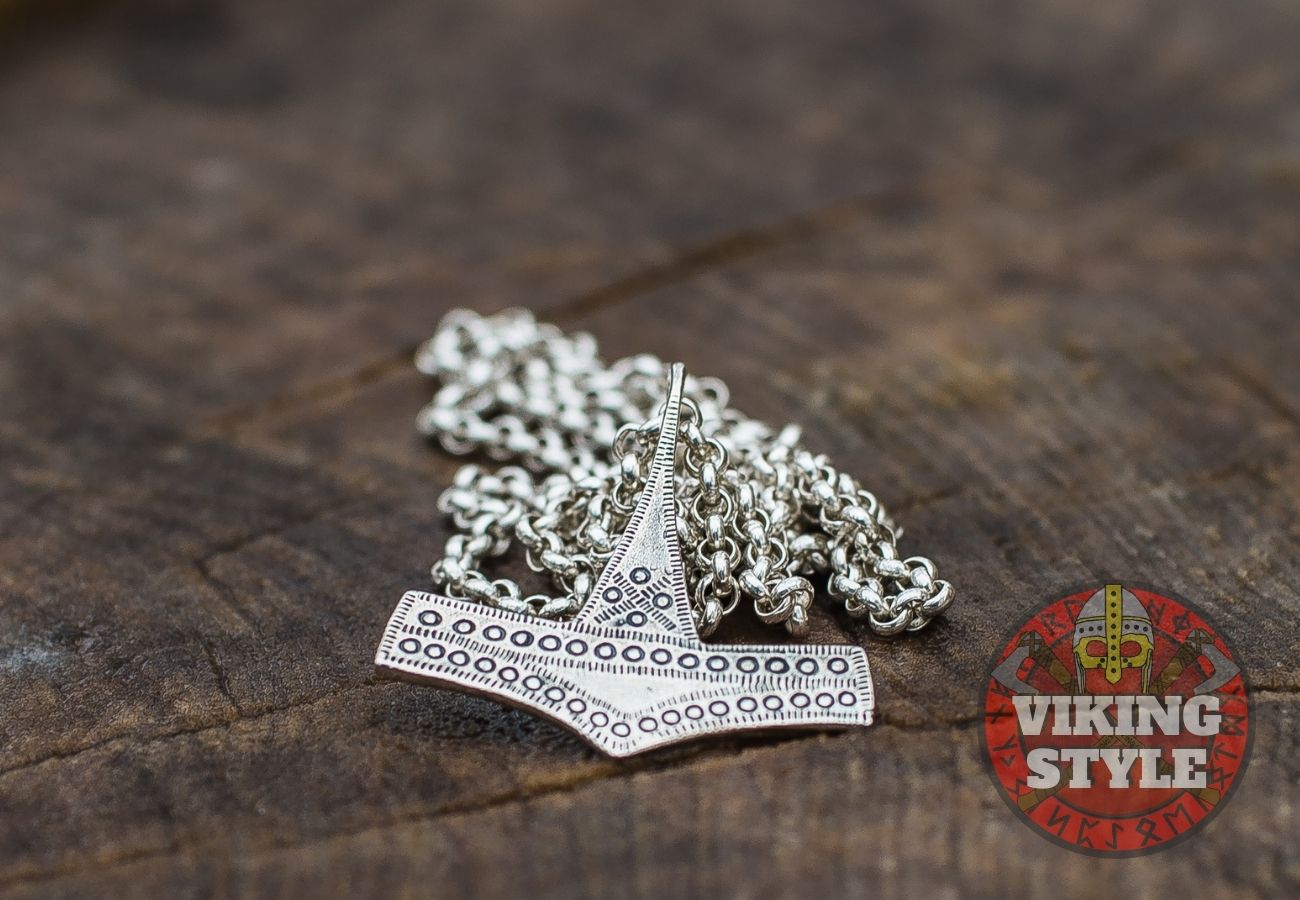 Mjölnir Pendant - Rosendal, 925 Silver