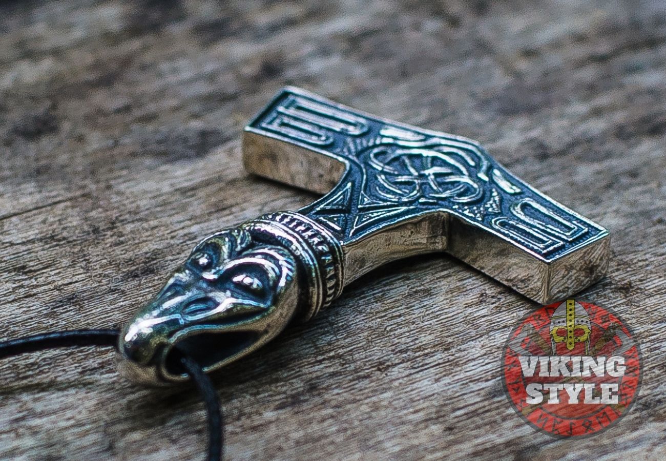 Mjölnir Pendant - Eagle, 925 Silver