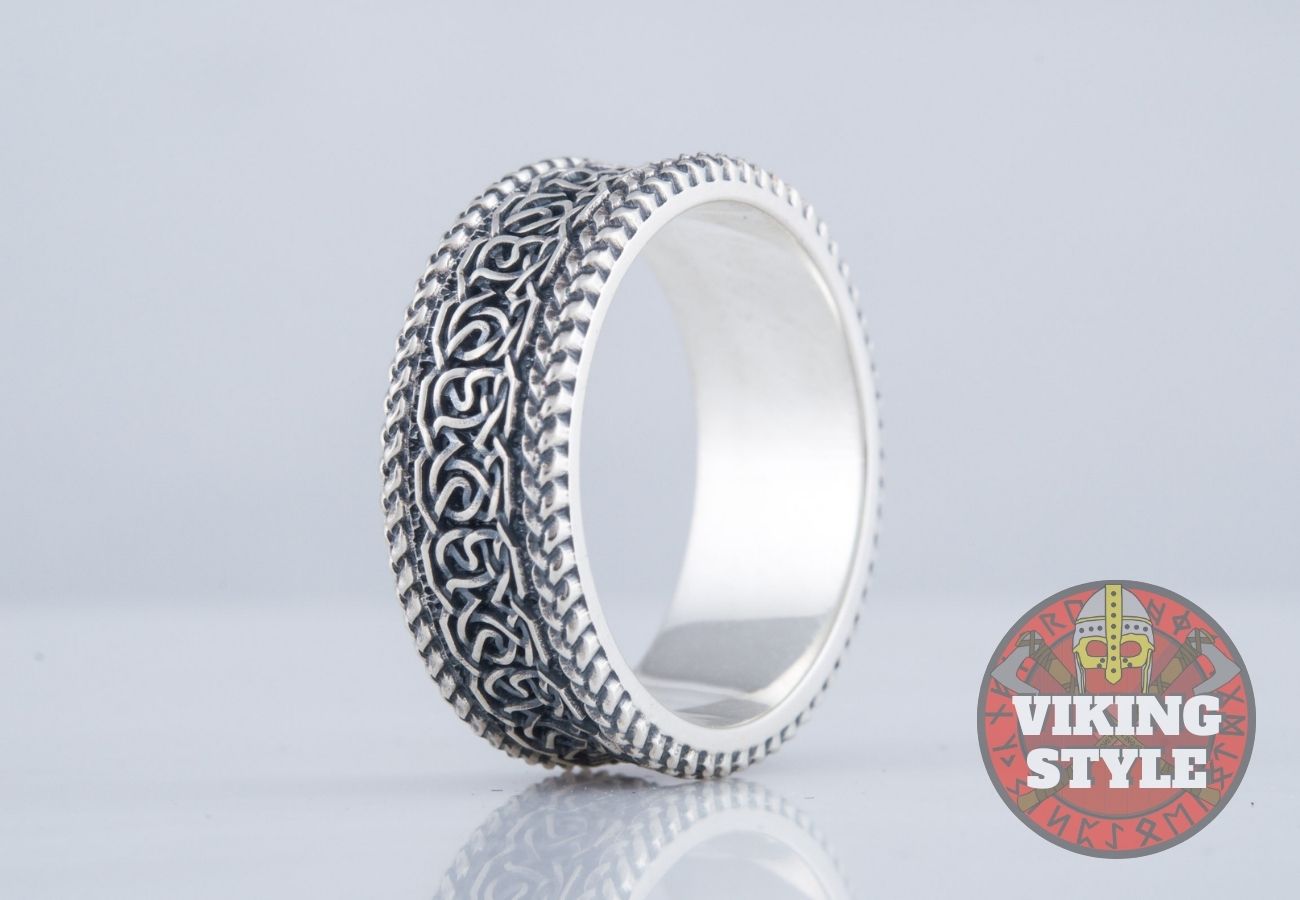 Norse Ring VII - 925 Silver