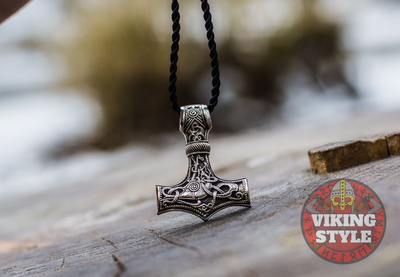 Large Mjölnir Pendant - Mammen, 925 Silver