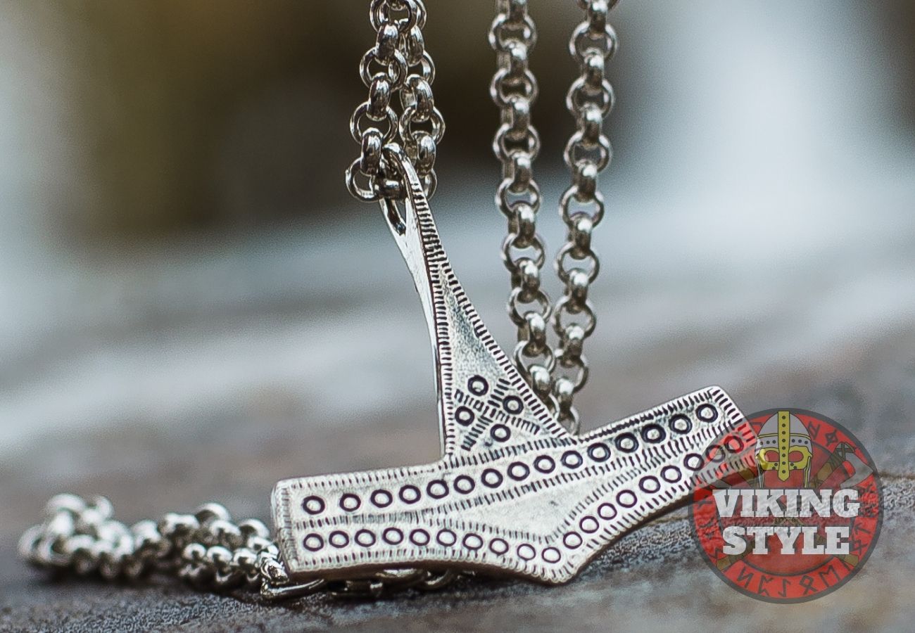 Mjölnir Pendant - Rosendal, 925 Silver