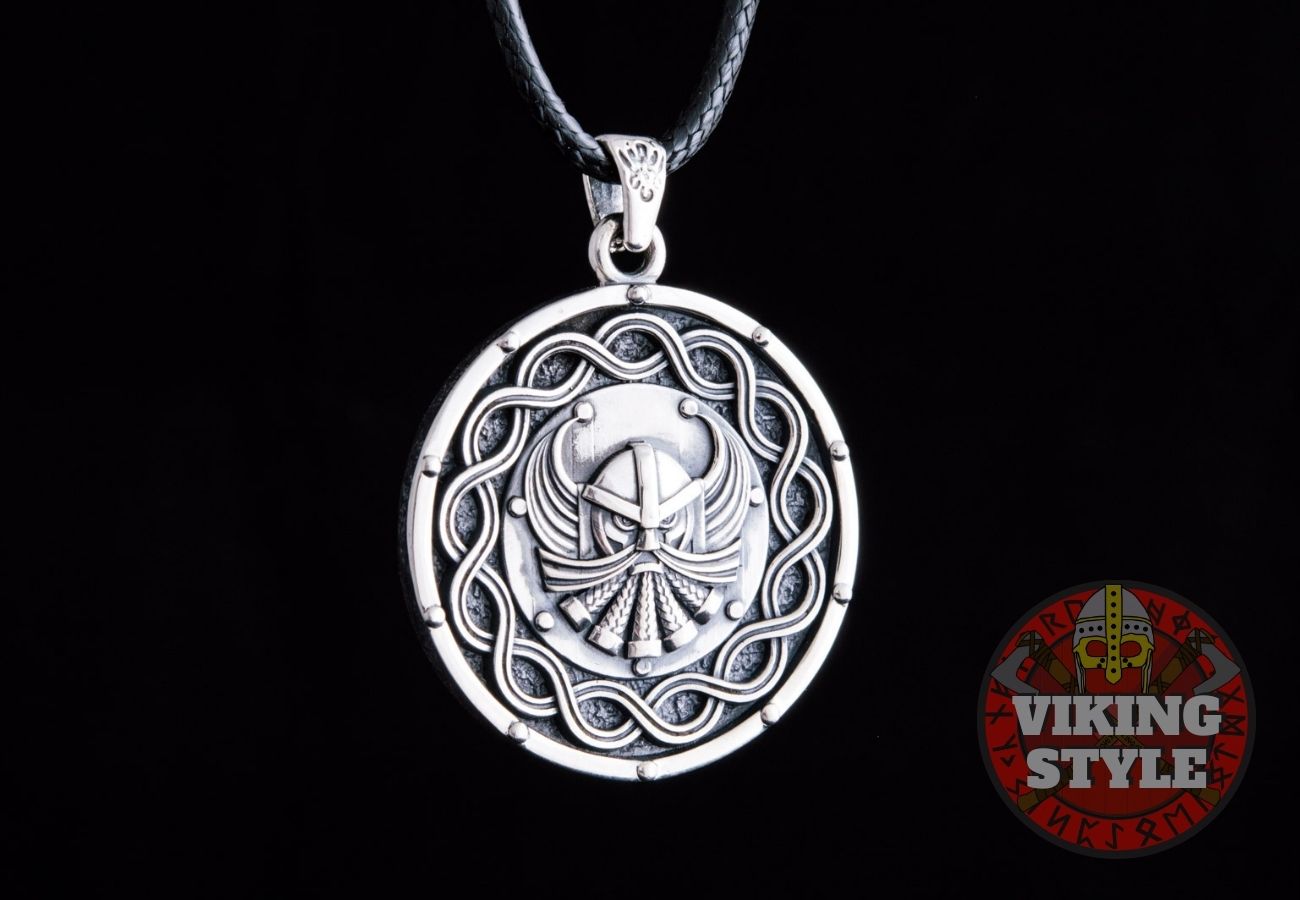 Allfather Pendant - Odin, 925 Silver