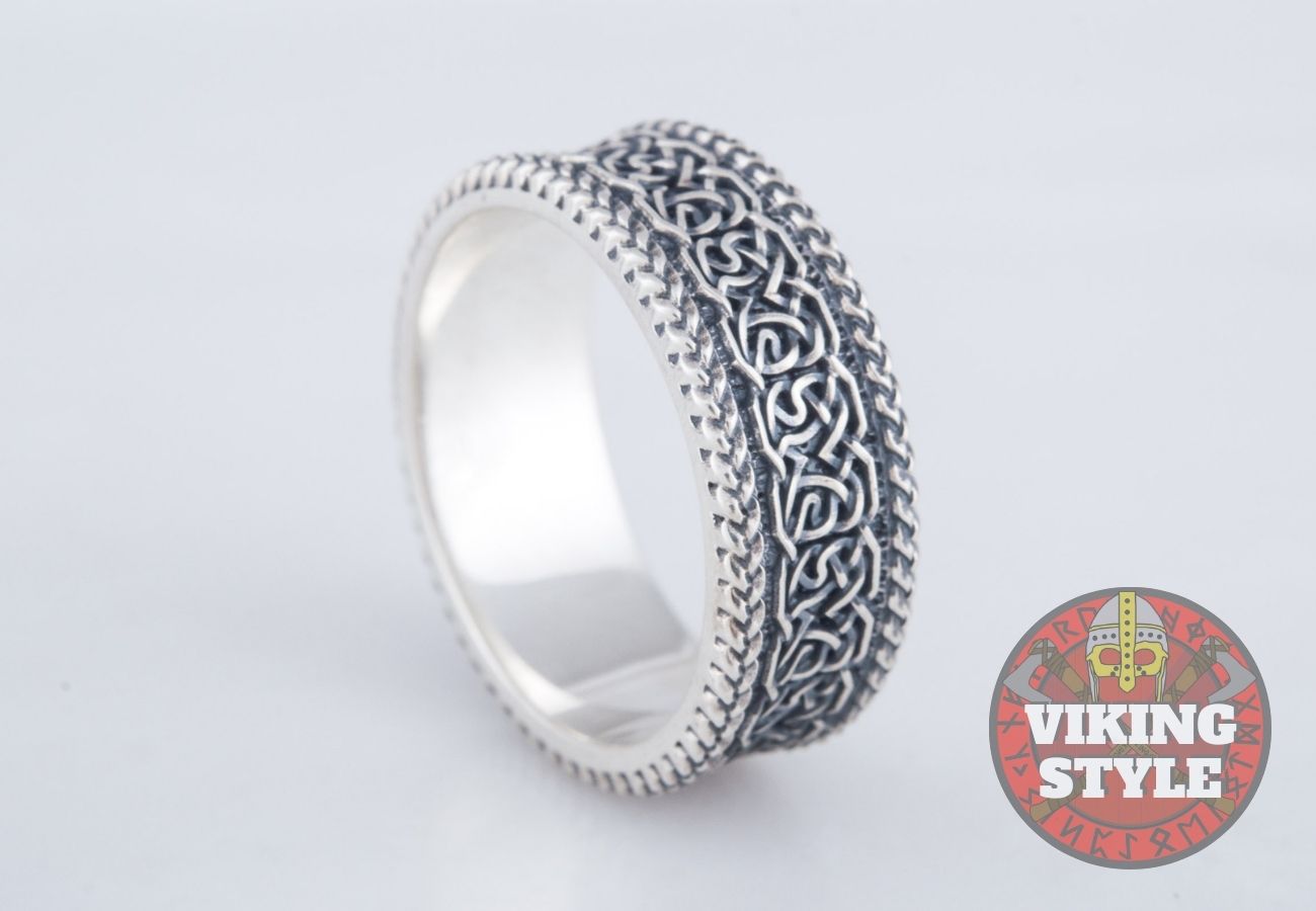 Norse Ring VII - 925 Silver