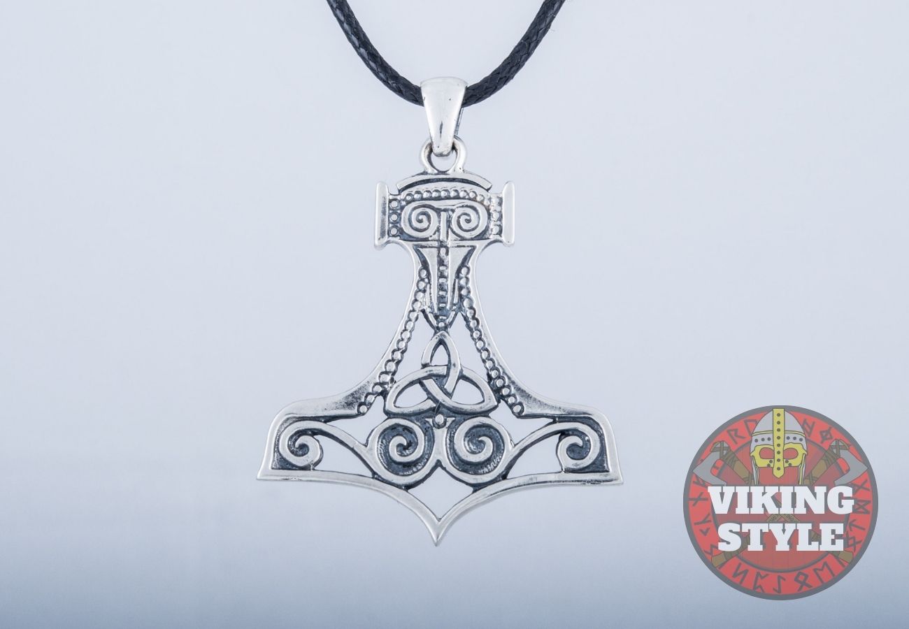 Mjölnir Pendant III - Erikstorp, 925 Silver