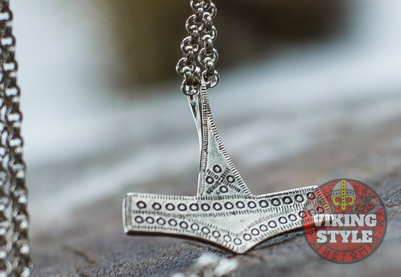 Mjölnir Pendant - Rosendal, 925 Silver