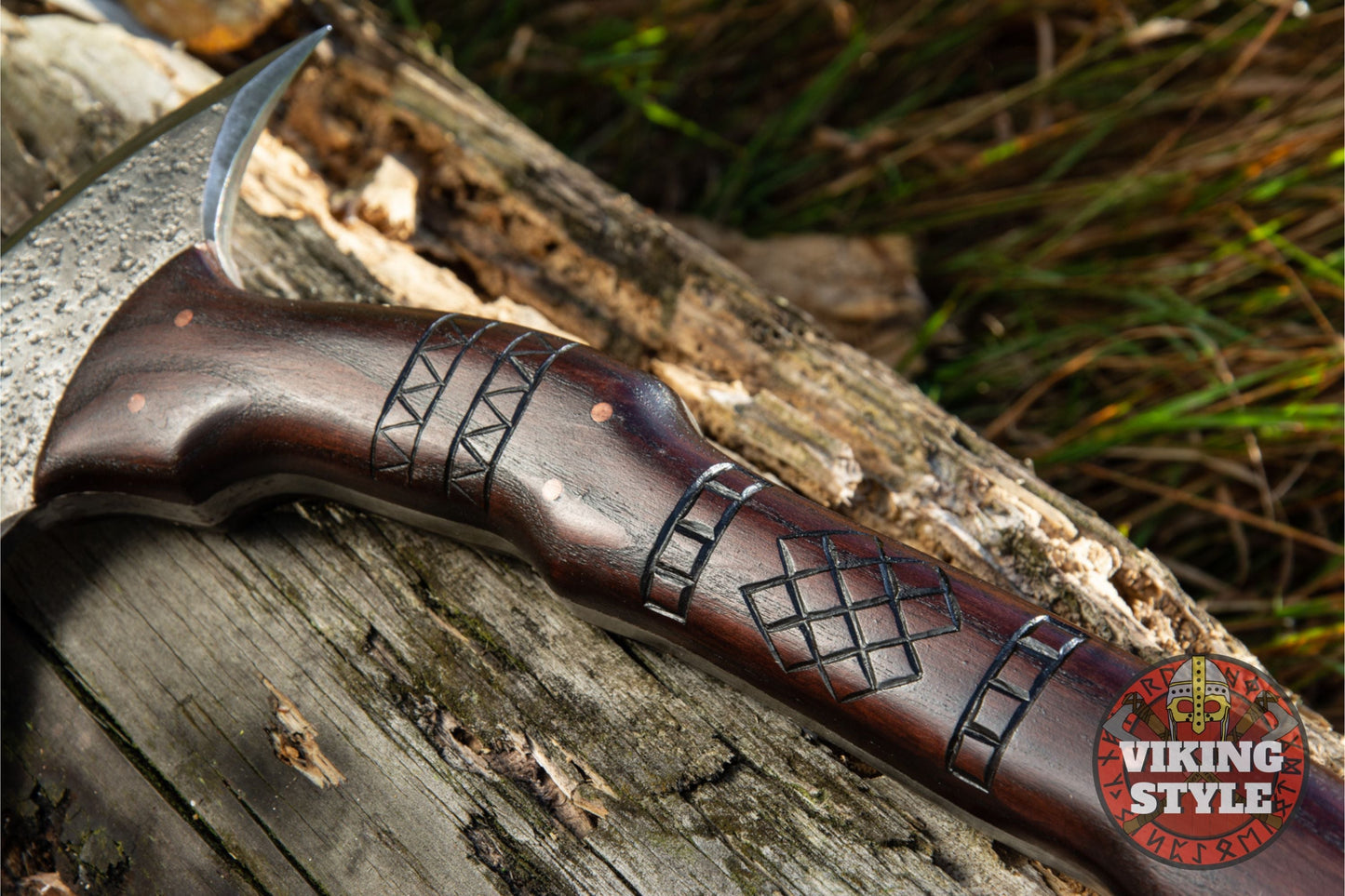 Handmade Throwing Axe - Tomohawk Skarde