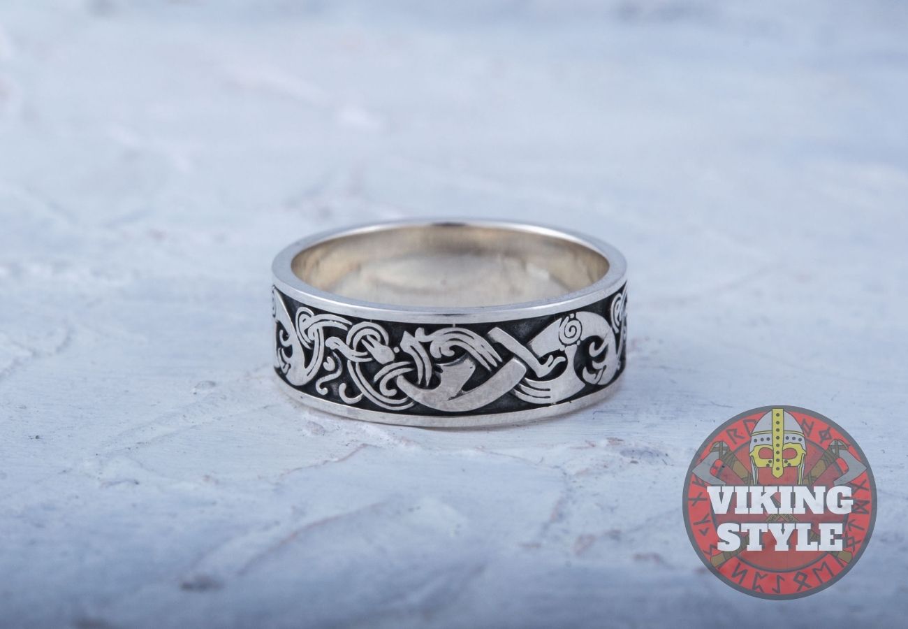 Norse Ring V - 925 Silver
