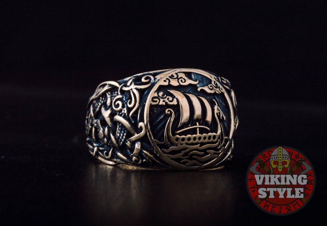 Drakkar Ring - Mammen, Bronze