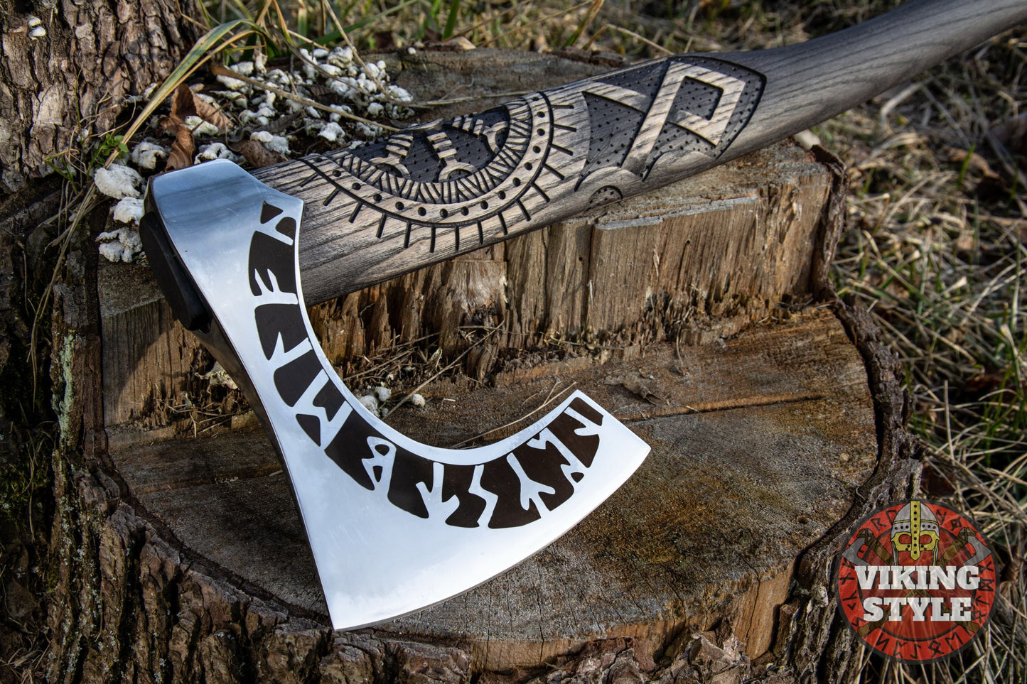 Helm of Awe Viking Axe - Othala