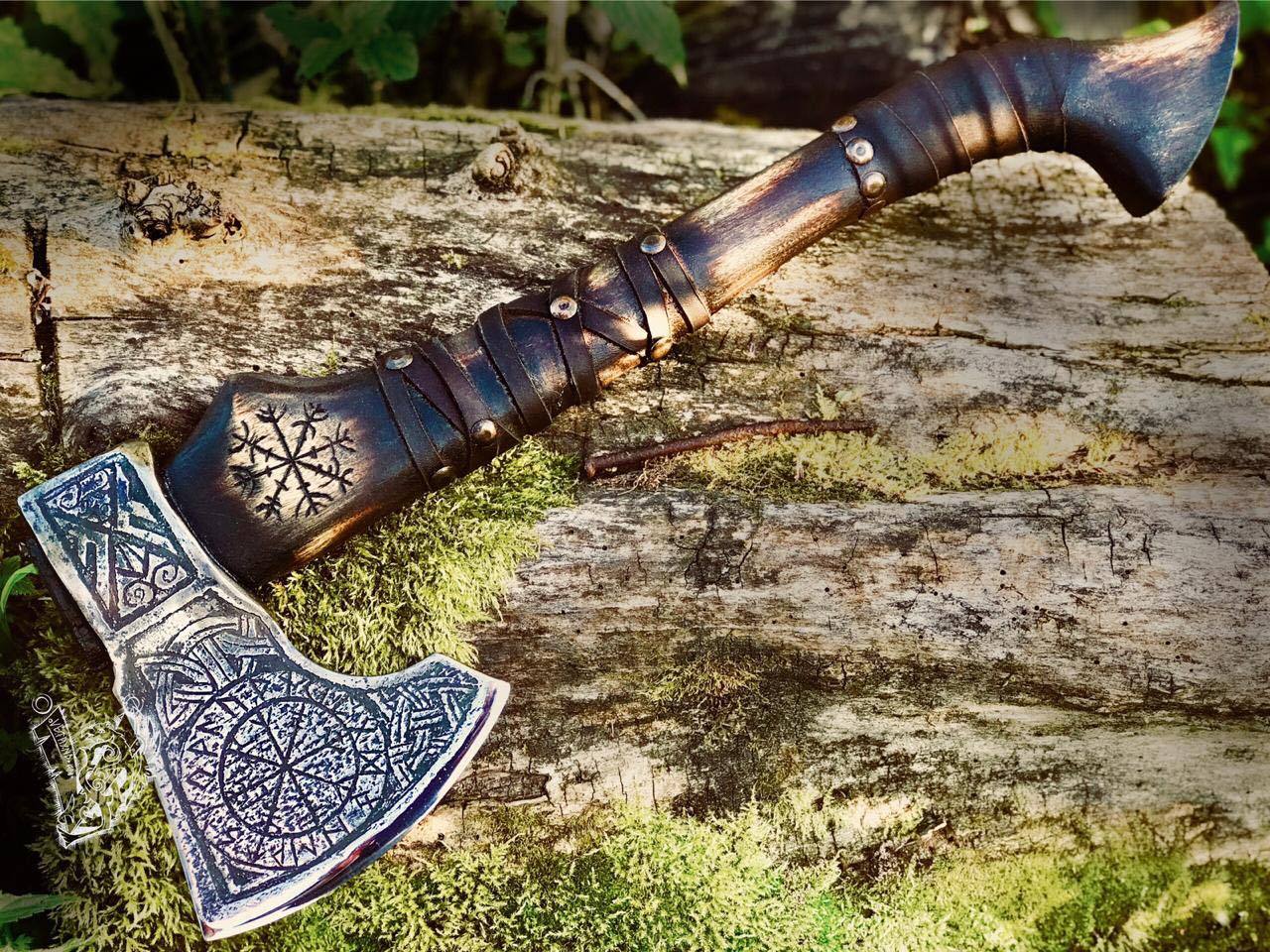 Aegishjalmr Viking Axe